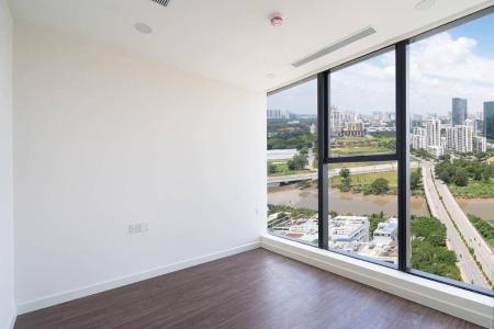 Phòng ngủ căn hộ Sunshine City Sài Gòn, Quận 7 Căn hộ Sunshine City Saigon, view tầng thấp đón gió thoáng mát.