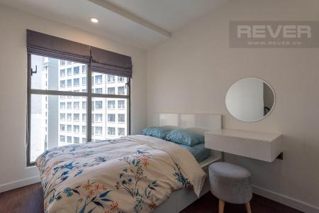 Phòng ngủ Căn hộ SAIGON ROYAL Cho thuê căn hộ Saigon Royal 1PN và 1 phòng đa năng, đầy đủ nội thất, ban công Đông Nam