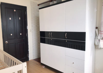 Căn hộ Chung cư Screc Tower, Quận 3 Căn hộ Chung cư Screc Tower tầng 12 diện tích 81m2, cửa hướng Tây Bắc.