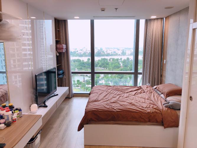 Phòng ngủ Vinhomes Central Park Căn hộ Vinhomes Central Park, Landmark 81 tầng trung, đầy đủ nội thất