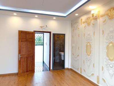 Phòng ngủ nhà phố Quận 7 Nhà hẻm xe tải đường Lâm Văn Bền, nội thất đầy đủ nhà mới xây.