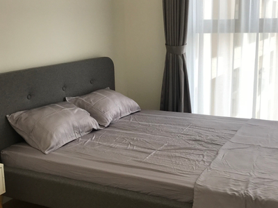 Căn hộ Masteri Millennium, Quận 4 Căn hộ Masteri Millennium tầng 24 ban công hướng Đông Nam thoáng mát.