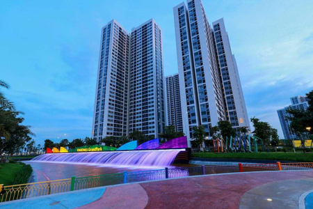 Căn hộ Vinhomes Grand Park, Quận 9 Căn hộ Vinhomes Grand Park tầng 5 thiết kế kỹ lưỡng, nội thất cơ bản.