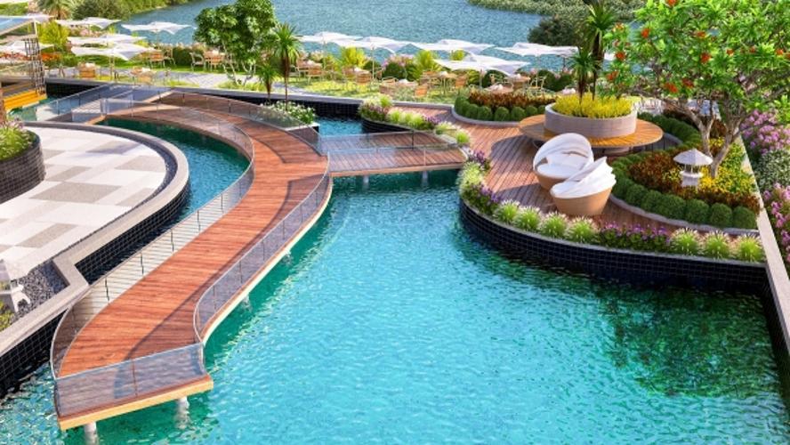 Tiện ích căn hộ Ascent Lakeside, Quận 7 Căn hộ Ascent Lakeside tầng 12 đón gió thoáng mát, tiện ích đầy đủ.