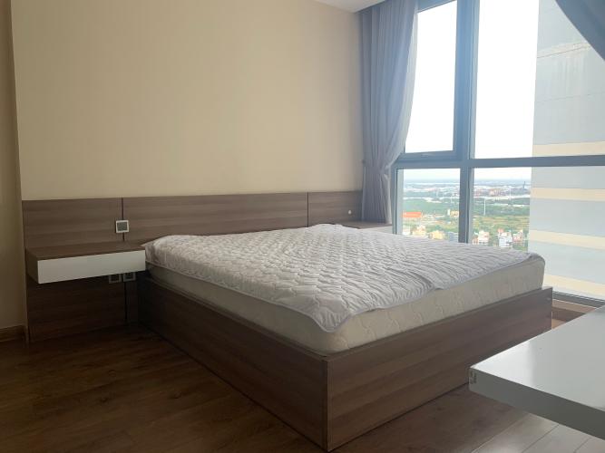 Phòng ngủ Vinhomes Central Park Căn hộ Vinhomes Central Park tầng cao mát mẻ, đầy đủ nội thất.