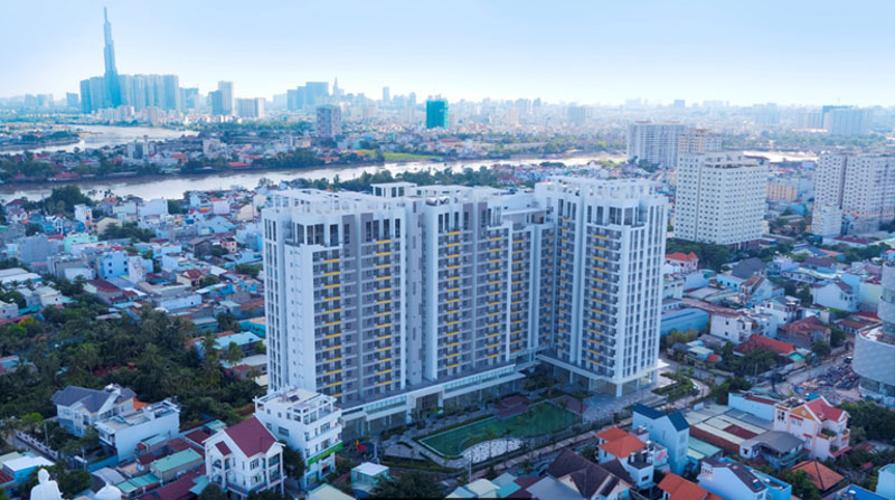 Căn hộ Opal Garden, Thủ Đức Căn hộ tầng 4 Opal Garden cửa hướng Tây, đầy đủ nội thất.