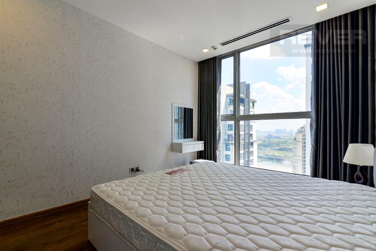 Phòng Ngủ 2 Cho thuê căn hộ Vinhomes Central Park 3PN, tháp Park 1, đầy đủ nội thất, hướng Tây Bắc