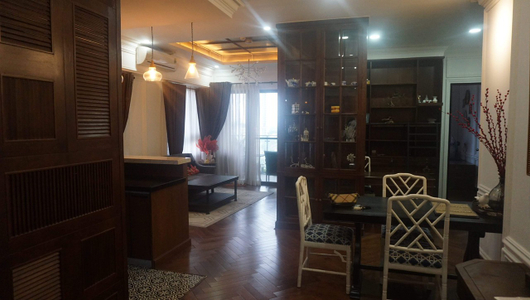 Căn hộ DockLands Sài Gòn tầng 6 cửa hướng Đông Nam, đầy đủ nội thất.