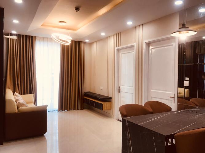 phòng khách căn hộ sài gòn mia Bán căn hộ nội thất đầy đủ Saigon Mia, view thành phố mát mẻ