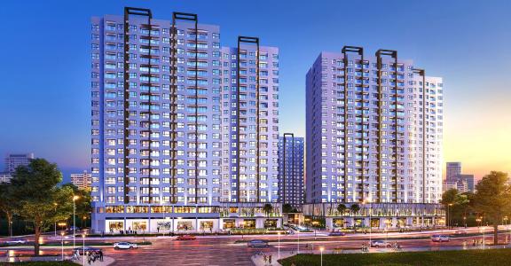 Dự án căn hộ Akari City, Bình Tân Căn hộ góc tầng 05 Akari City, view thành phố thoáng mát