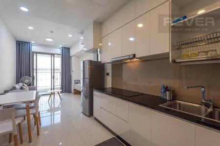 Toàn cảnh Căn hộ SAIGON ROYAL Cho thuê căn hộ Saigon Royal 1PN và 1 phòng đa năng, đầy đủ nội thất, ban công Đông Nam