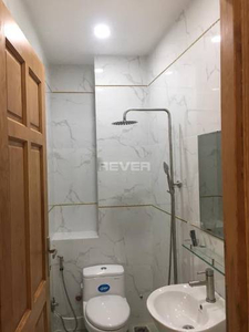 Nhà phố Quận Gò Vấp Nhà phố thiết kế 1 trệt, 3 lầu có sân thượng view đẹp, gần chợ An Nhơn.