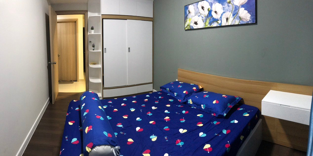 Căn hộ The Sun Avenue, Quận 2 Căn hộ The Sun Avenue tầng 25 diện tích 73m2, không gian thoáng đãng.