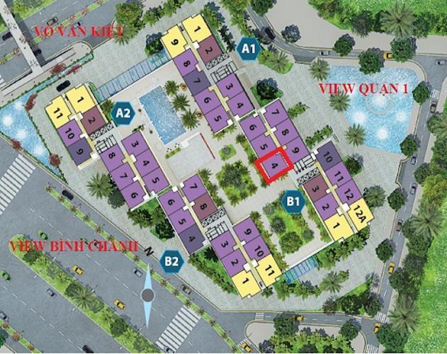 Căn hộ City Gate đầy đủ nội thất diện tích 92m²
