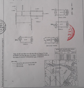 Bản vẽ nhà phố Quận 6 Nhà phố thiết kế 1 trệt, 3 lầu đường Hậu Giang, có sân cho trẻ em chơi.