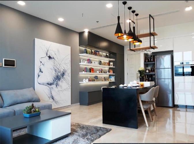 Căn hộ vinhomes Golden River , Quận 1 Căn hộ có 2 phòng ngủ Vinhomes Golden River tầng 21, view sông thoáng mát.