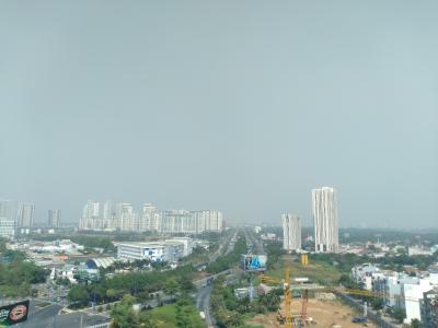 Bên trong căn hộ THE SUN AVENUE Căn hộ The Sun Avenue 1 phòng ngủ thuộc tầng trung, diện tích 51.2m2