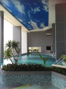 Căn hộ Galaxy 9, Quận 4 Căn hộ Galaxy 9 tầng 16 ban công rộng rãi, view thành phố mát mẻ.