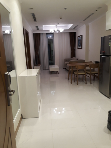 Officetel Vinhomes Central Park, Quận Bình Thạnh Officetel Vinhomes Central Park tầng 24 view nội khu, đầy đủ nội thất.