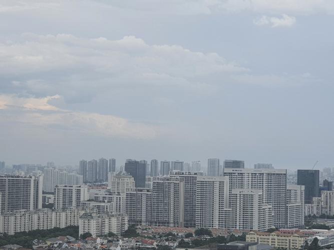 View căn hộ River Panorama, Quận 7 Căn hộ River Panorama tầng 30 view sông thoáng mát, không có nội thất.