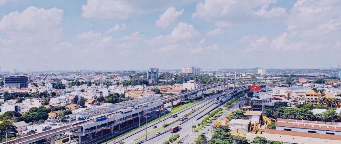 view Căn hộ Saigon Gateway nội thất cơ bản diện tích 66.48m²