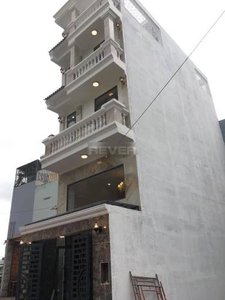 Mặt tiền nhà phố Quận Gò Vấp Nhà phố thiết kế 1 trệt, 3 lầu có sân thượng view đẹp, gần chợ An Nhơn.