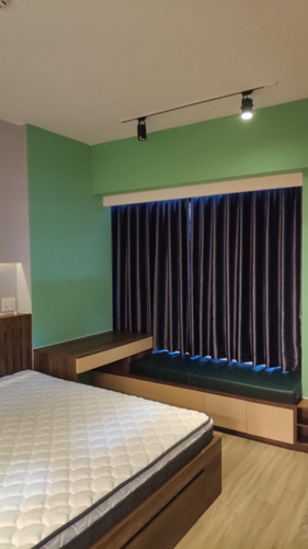 Phòng ngủ Saigon South Residence Căn hộ Saigon South Residences tầng 24 diện tích 104.03m2, đầy đủ nội thất.