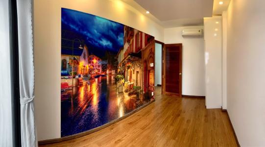 Phòng ngủ nhà phố Quang Trung, Gò Vấp Nhà phố gần chợ Hạnh Thông Tây, hướng Tây Bắc, diện tích 36.5m2.