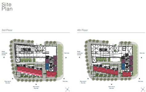 Căn hộ Empire City, Quận 2 Căn hộ Empire City tầng 3A bàn giao nội thất cơ bản, tiện ích đầy đủ.