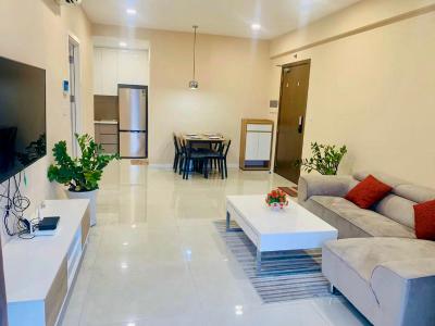 Căn hộ Masteri Millennium quận 4 Căn hộ Masteri Millennium tầng 29 nội thất đầy đủ, ban công Tây Bắc