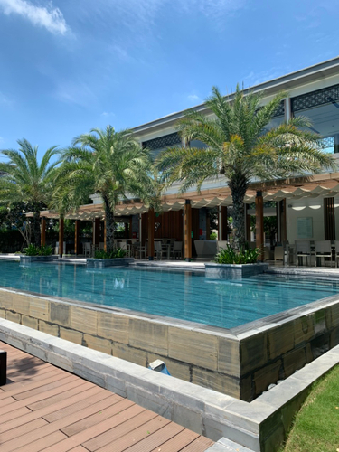 Tiện ích biệt thự Huyện Nhà Bè Biêt thự khu NineSouth diện tích 140m2, bàn giao nhà đầy đủ nội thất.