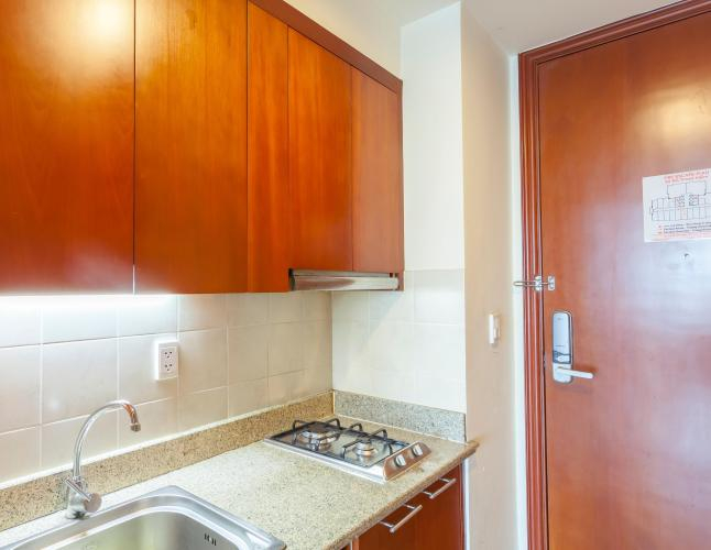 Căn hộ The Manor, Quận Bình Thạnh Studio The Manor tầng 15 view thành phố thoáng mát, đầy đủ nội thất.