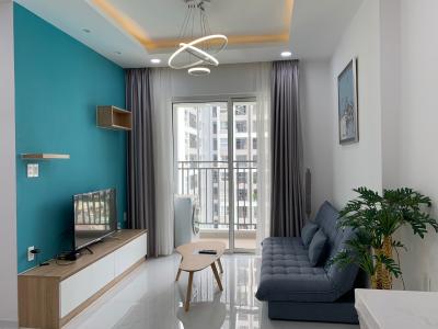 Phòng khách căn hộ Sunrise Riverside Căn hộ Sunrise Riverside tầng trung, đầy đủ nội thất