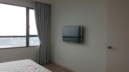 Phòng ngủ căn hộ Riviera Point Căn hộ tầng cao Riviera Point nội thất đầy đủ, view thành phố sầm uất.