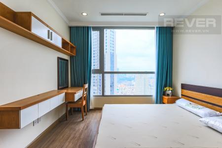 Phòng Ngủ 1 Căn hộ Vinhomes Central Park đầy đủ nội thất diện tích 93m²