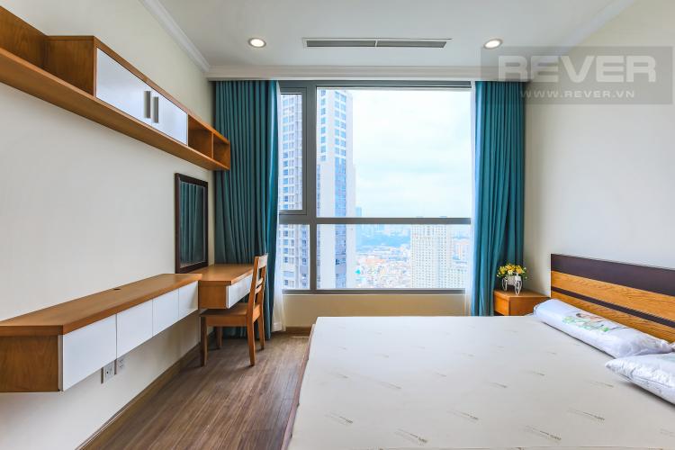 Phòng Ngủ 1 Căn hộ Vinhomes Central Park đầy đủ nội thất diện tích 93m²
