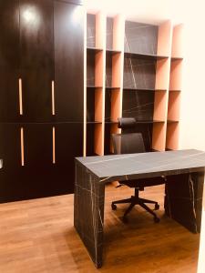 phòng làm việc căn hộ sài gòn mia Bán căn hộ nội thất đầy đủ Saigon Mia, view thành phố mát mẻ