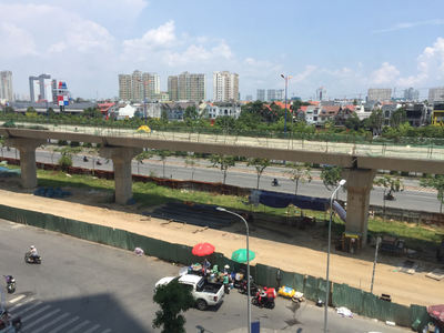 View căn hộ Masteri Thảo Điền, Quận 2 Căn hộ Masteri Thảo Điền có 2 phòng ngủ, không gian thoáng đãng.