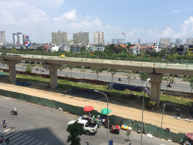 View căn hộ Masteri Thảo Điền, Quận 2 Căn hộ Masteri Thảo Điền có 2 phòng ngủ, không gian thoáng đãng.