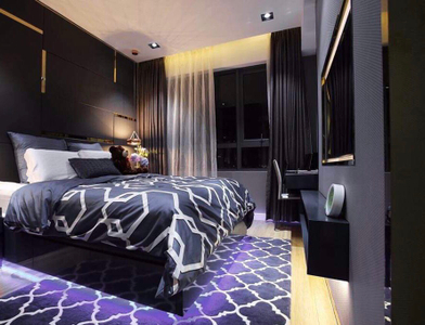 Căn hộ Masteri Thảo Điền, Quận 2 Căn hộ Masteri Thảo Điền tầng 36 thiết kế 2 phòng ngủ, 