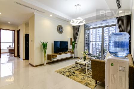 Phòng Khách Căn hộ Vinhomes Central Park diện tích 100.6m²