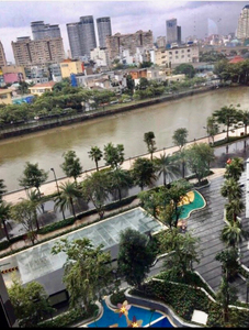 View Officetel Vinhomes Golden River, Quận 1 Officetel Vinhomes Golden River tầng 5 diện tích 48m2, đầy đủ nội thất.