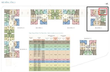 Mặt bằng tầng căn hộ Saigon South Residence Căn hộ tầng thấp view sông thoáng mát Saigon South Residence.