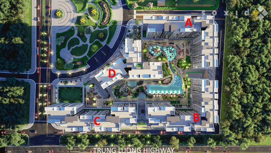 Căn hộ Westgate, Huyện Bình Chánh Căn hộ WestGate ban công rộng rãi thoáng mát, đầy đủ nội thất.