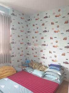 Phòng ngủ căn hộ chung cư Hưng Ngân Garden Căn hộ tầng 2 chung cư Hưng Ngân Garden bàn giao đầy đủ nội thất.