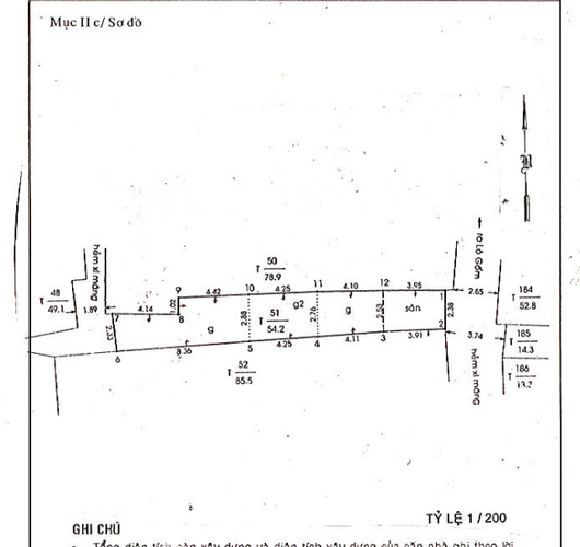 Bản vẽ nhà phố Quận 6 Nhà phố cửa hướng Đông Nam, diện tích 54.2m2 có sổ hồng riêng.