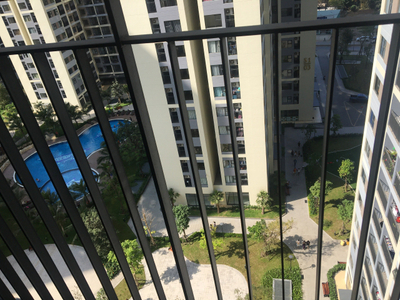 View căn hộ Vinhomes Grand Park, Quận 9 Căn hộ Vinhomes Grand Park hướng ban công tây nam không có nội thất diện tích 59.1m²