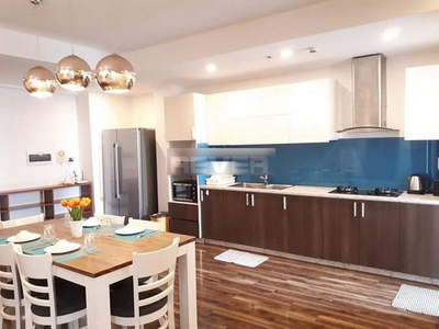 Căn hộ Tropic Garden, Quận 2 Căn hộ Tropic Garden diện tích 88m2, view sông Sài Gòn thoáng đãng.