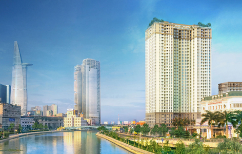 Tiện ích căn hộ The Tresor, Quận 4 Căn hộ The Tresor tầng 30 bàn giao đầy đủ nội thất, tiện ích đa dạng.