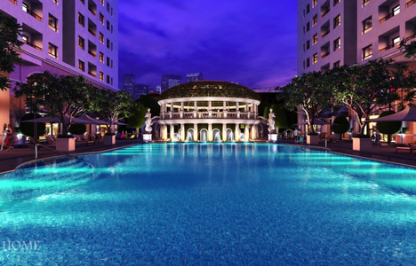 Tiện ích căn hộ Dream Home Palace, Quận 8 Căn hộ Dream Home Palace tầng 9 cửa hướng Bắc, nội thất cơ bản.